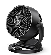Dreo Ventilatoren für Zuhause, Schlafzimmer, Tisch-Luftzirkulator-Ventilator für den ganzen Raum,...