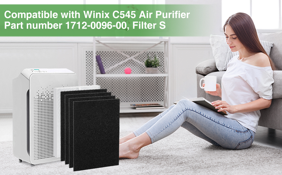 C545 H13 True HEPA Replacement Filter S Compatible with