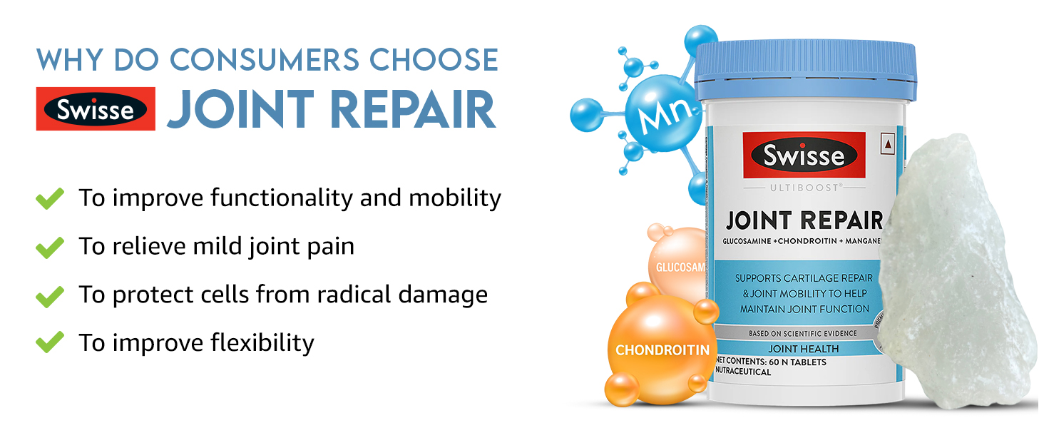 WHY DO CONSUMERS CHOOSE Swisse JOINT REPAIR