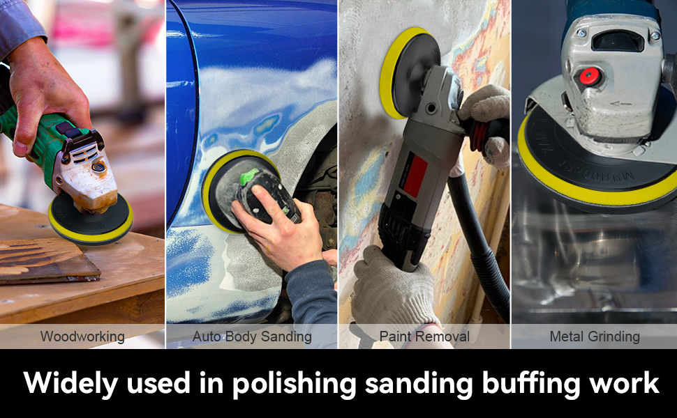 Toovem [ 73Pcs 5 Inch ] Angle Grinder Sanding Disc, Hook and Loop