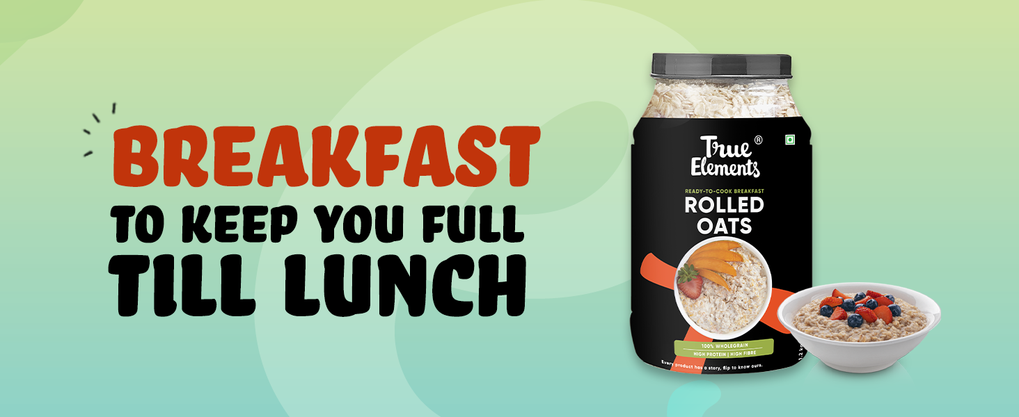 True elements rolled oats