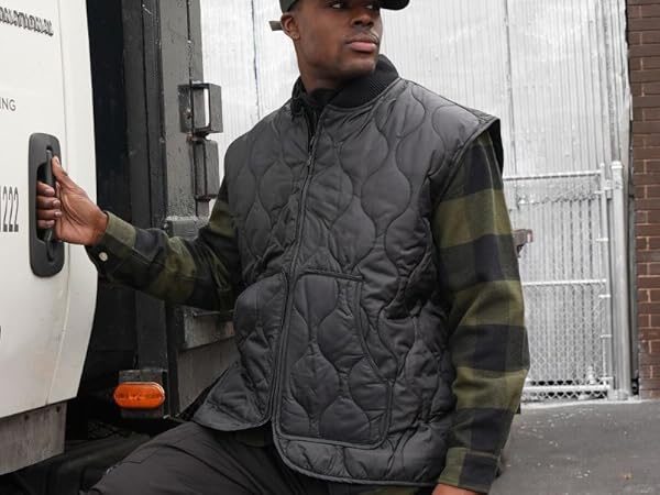 framework ROTHCOQUILTED WOOBIE ベスト Amazon.com: Rothco Quilted Woobie Vest – Comfortable Warm Outdoor