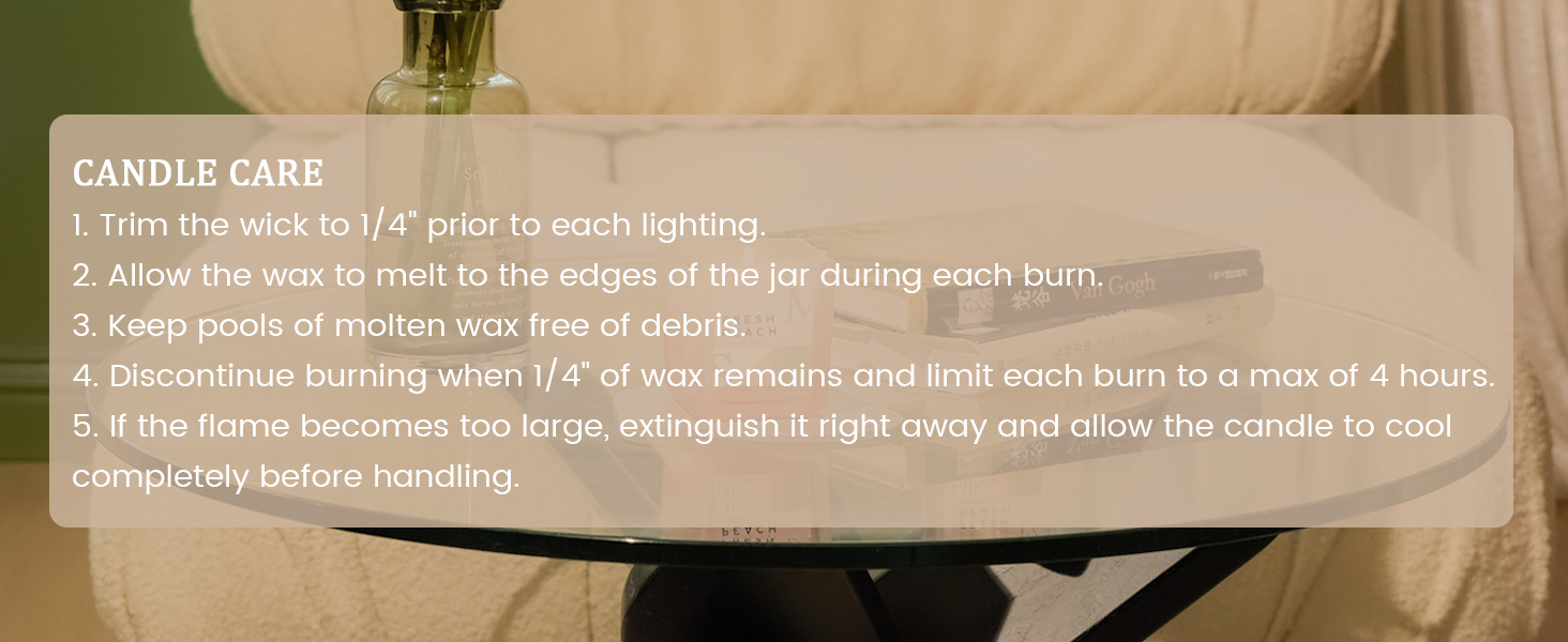 how to use scented candles