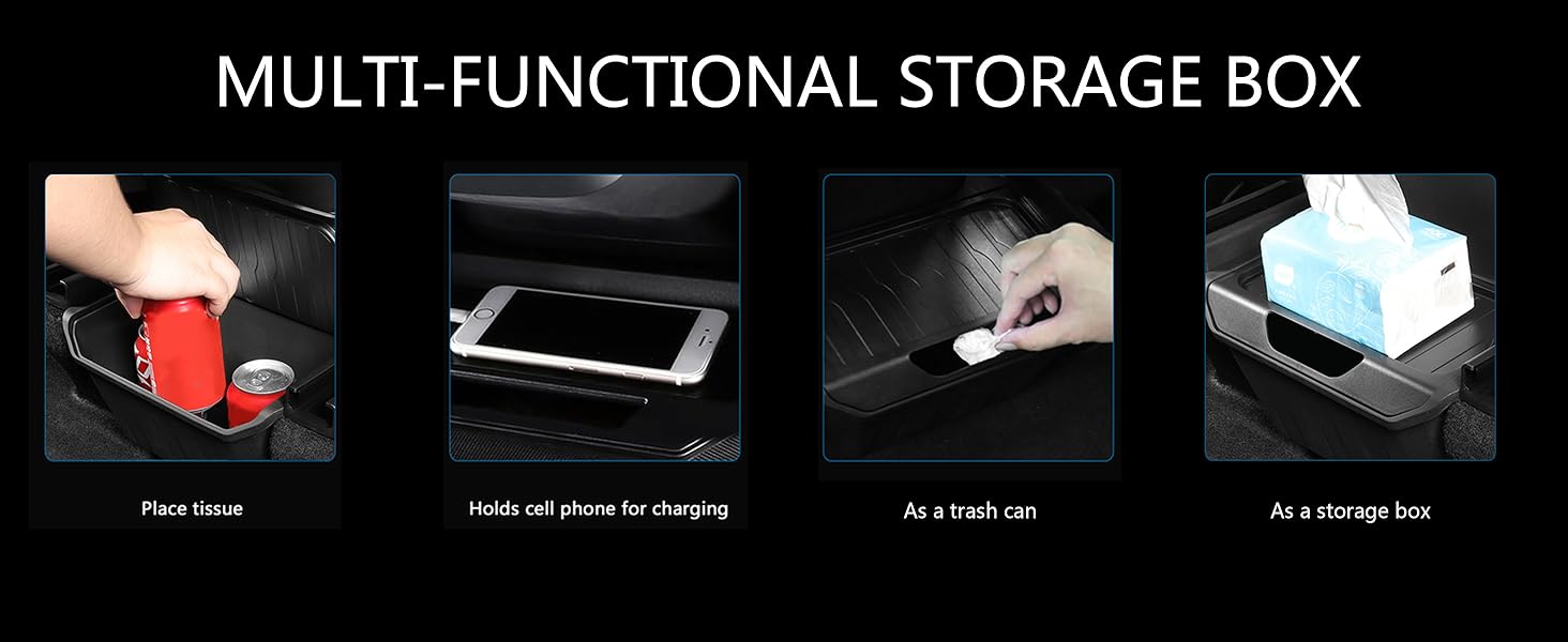 almacenamiento bajo el asiento para Tesla Model Y,almacenamiento para Tesla Model Y