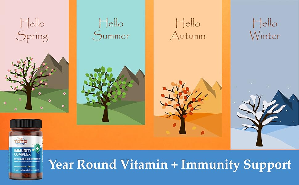 All Year Year Round immune support vitamin