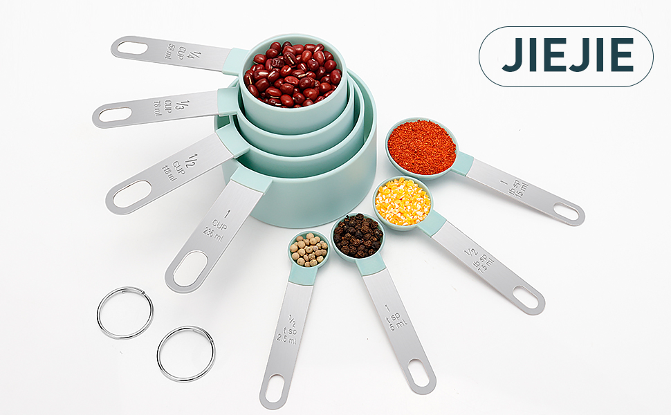 measuring cups and spoons