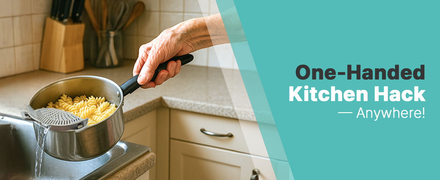 One-Handed Kitchen Hack