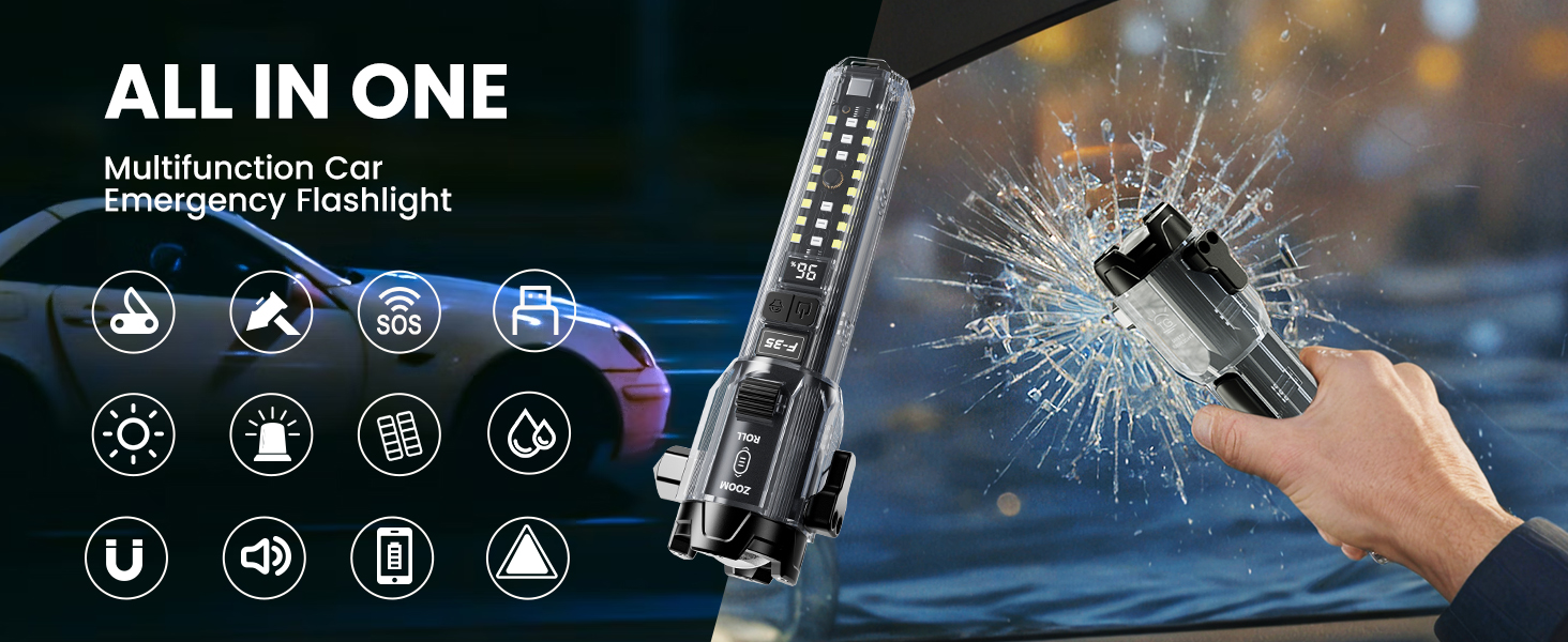 emergency flashlight for car
