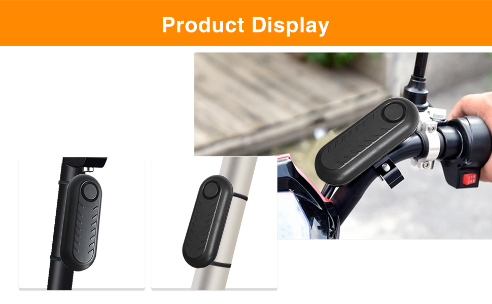110dB Loud Anti Theft Vibration Sensor Alarm Systems for Electric Bike Motorcycle Golf Car Trailer 