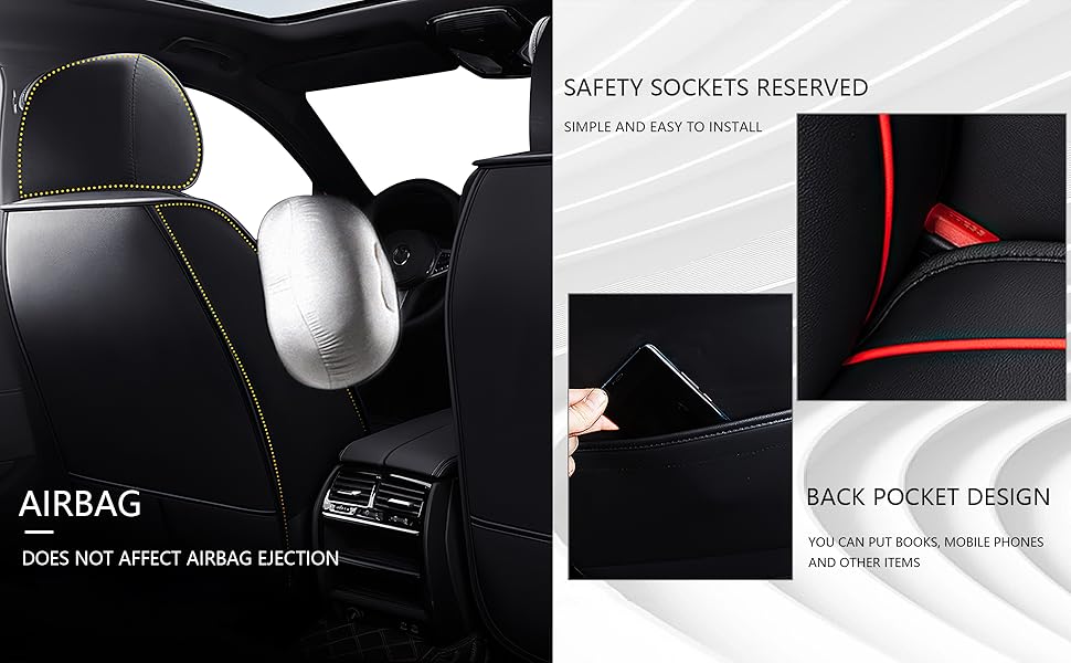 PACKMACH Car Seat Covers for Ford Explorer 20032023, 7