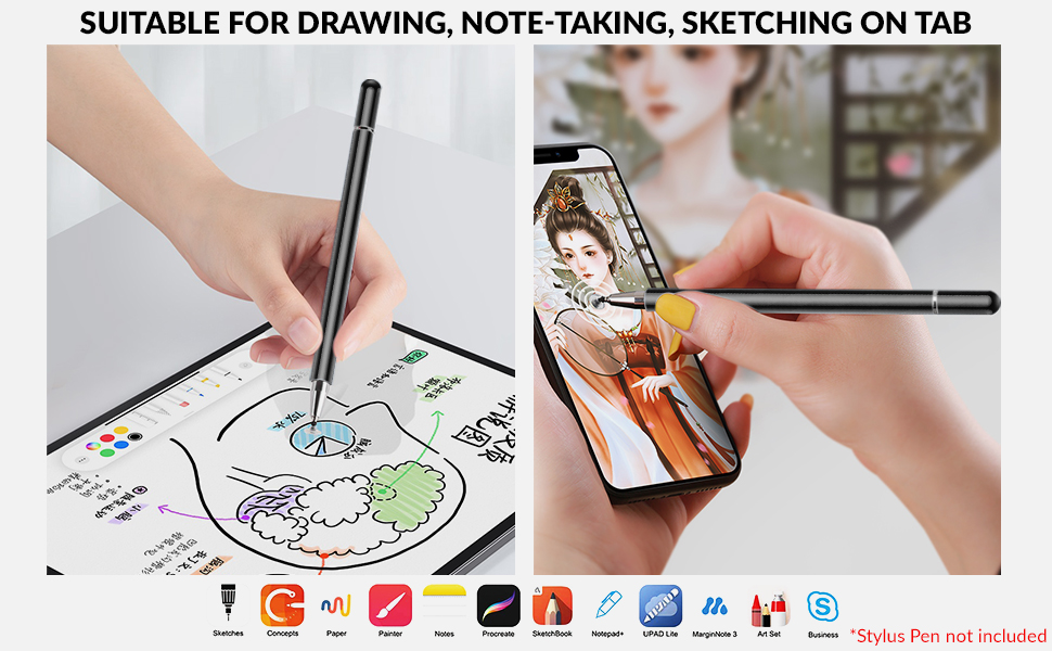 New Year Sale Tukzer Universal Replacement Disc Tips For Capacitive Stylus... 14 1