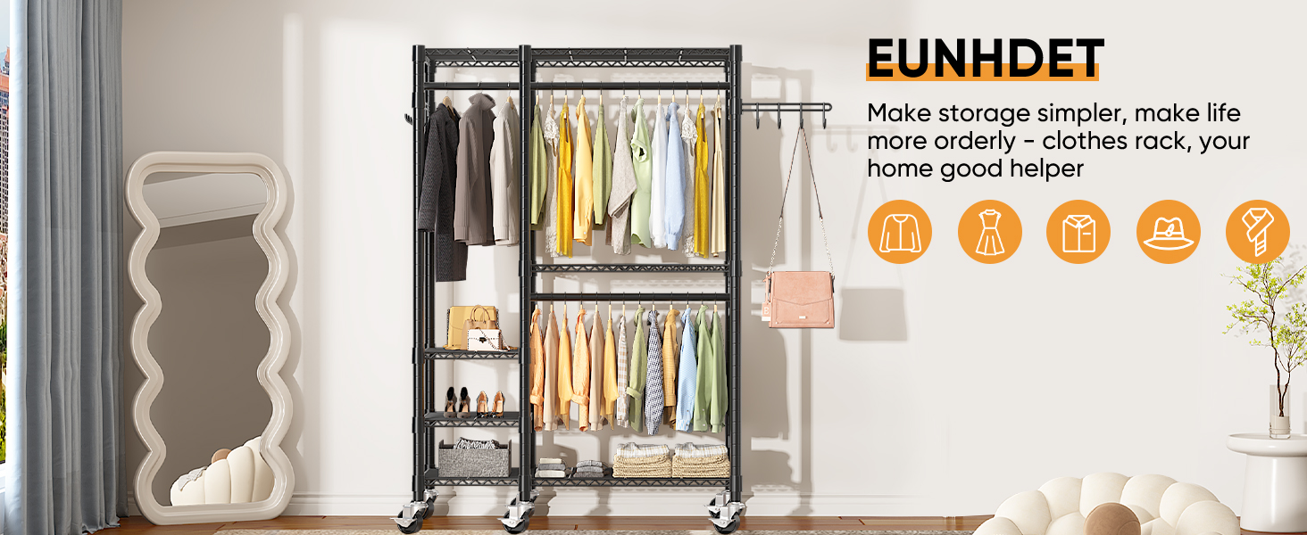 closet organizers and storage