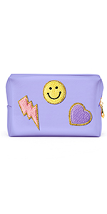 Preppy Patch Cosmetic Toiletry Bag