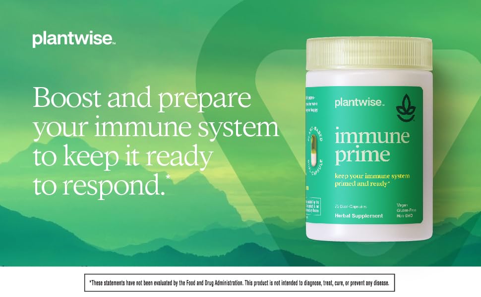 Plantwise Immune Prime Boost and Prepare Your Immune System.