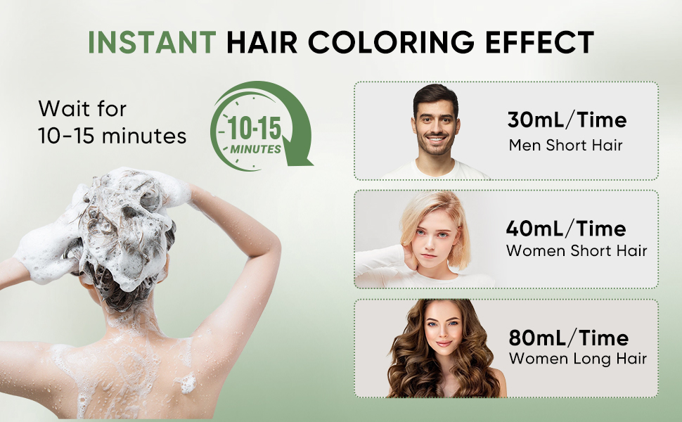 hair dye shampoo brown