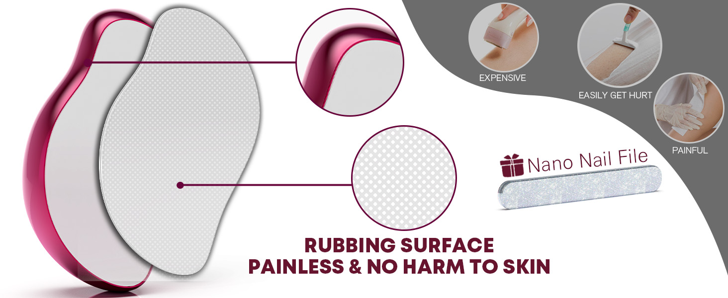 Freefa Crystal Hair Eraser Magic Hair Remover Painless