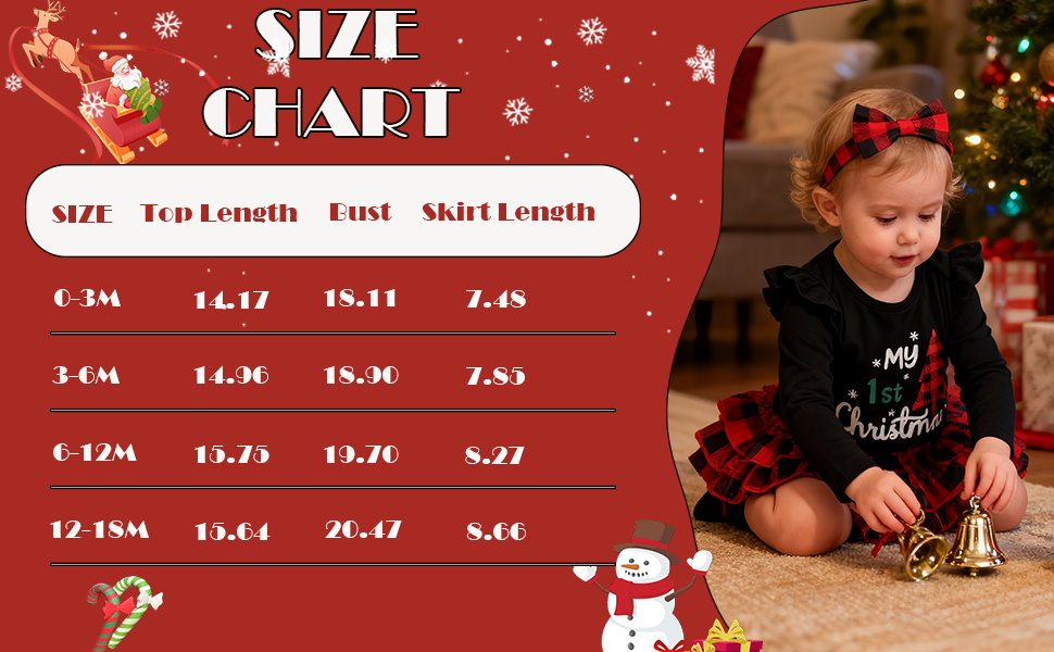 my first christmas baby girl outfit
