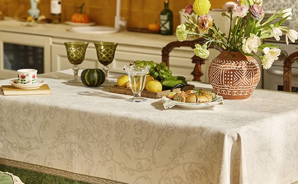 Amazon｜SXYITEテーブルクロス 撥水 一枚 北欧 レトロ table