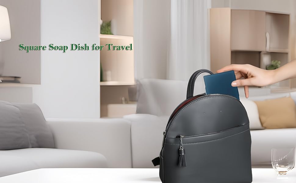 Square Soap Holder Travel