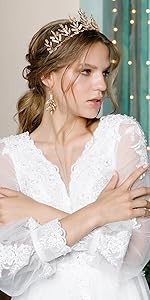 Queen Tiara and Earrings