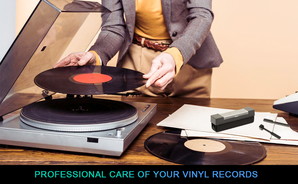 Record Cleaner, Vinyl Record Cleaner, Vinyl Cleaning Kit Includes Soft