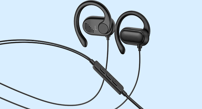open ear headphone usb c black