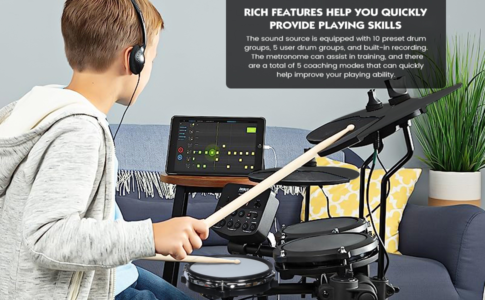 Electric Drum Set