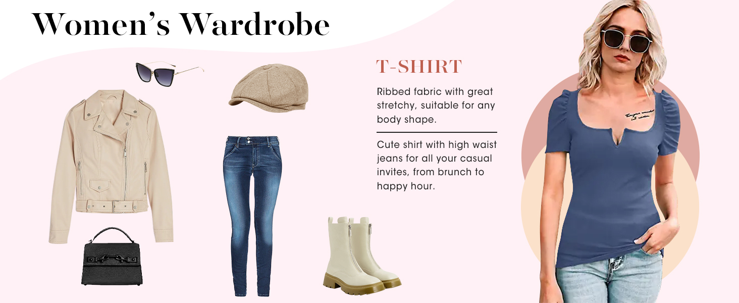 Womens square neck shirt top