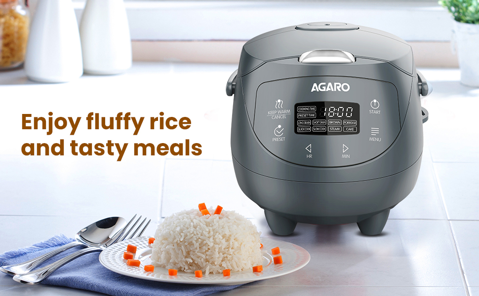 Buy AGARO Imperial Electric Rice Cooker, 2 Litre Ceramic Coated Inner