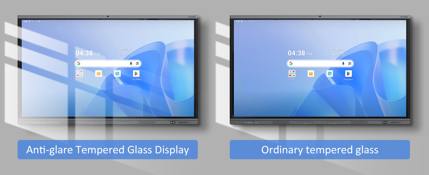 Shiarffe x5 Smart Board with Anti-glare Display