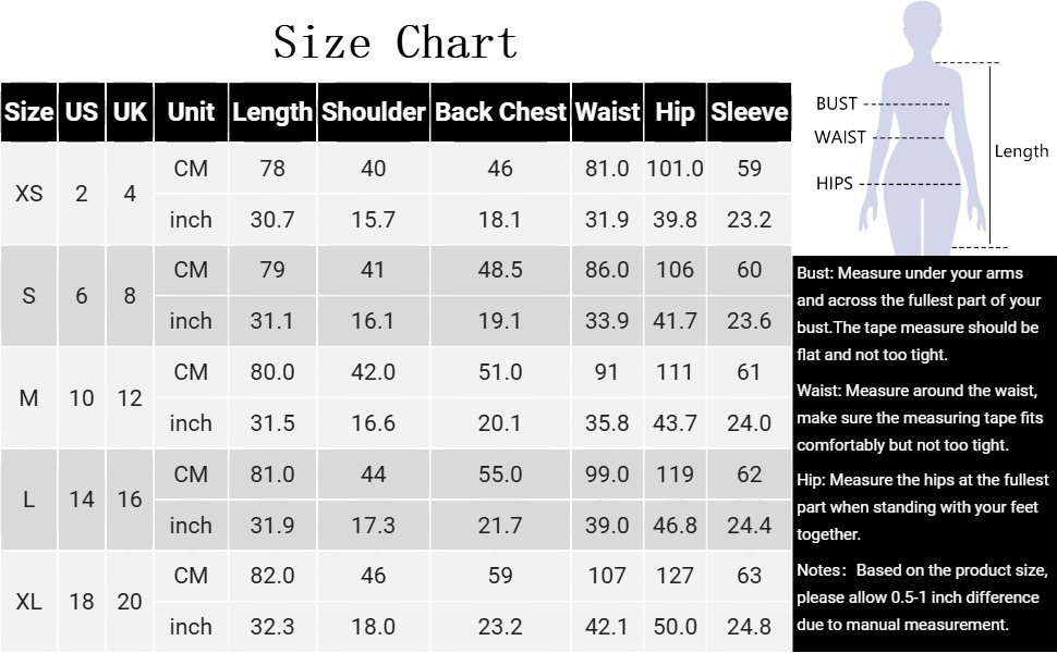 coat size
