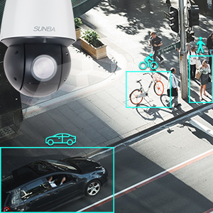 Amazon.co.jp: 【SUNBA P525】Poe + 給電PTZ屋外カメラ、25 倍