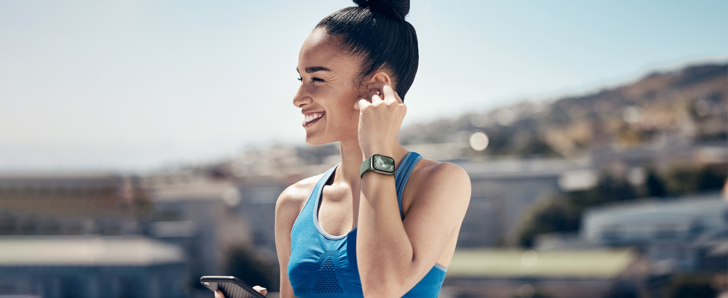 متوافق مع سوار أبل ووتش مقاس 45 مم