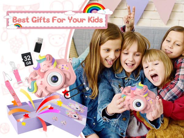 Amazon.com: Kids Camera for 3-8 Years Old Toddlers Childrens