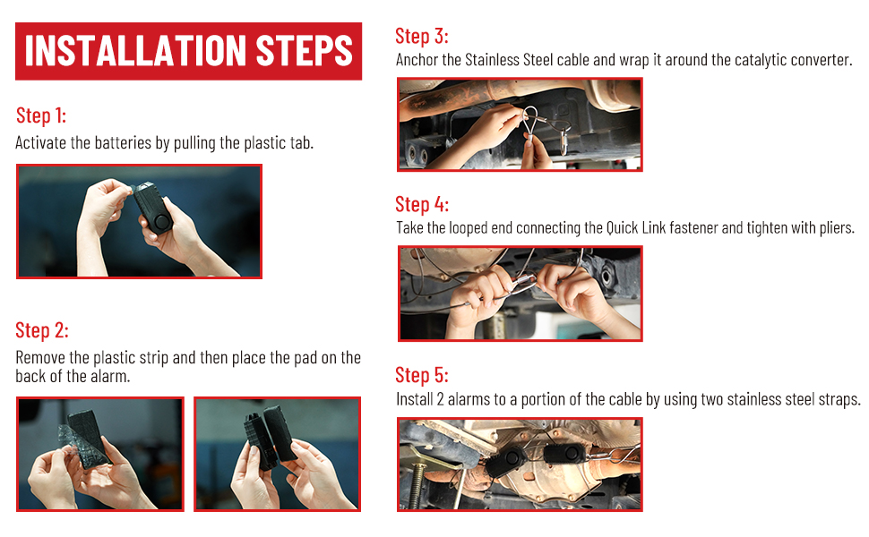 Racewill Catalytic Converter Antitheft Device Catalytic