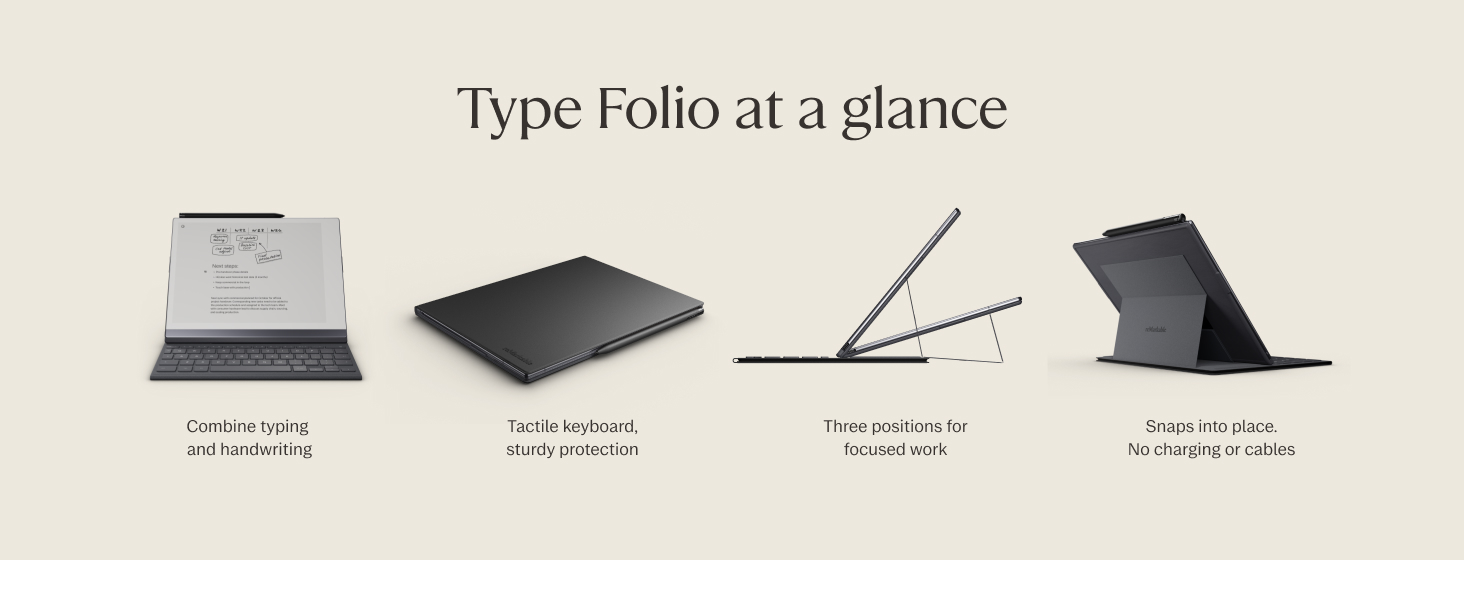 reMarkable Type Folio, keyboard for reMarkable, keyboard, reMarkable accessories, Cover