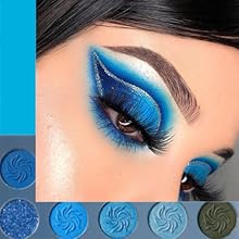 blue eyes makeup palette-eyeshaodw palette