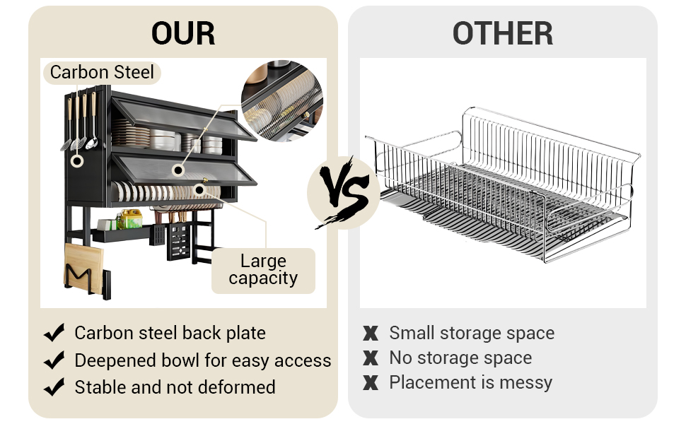 sink dish rack  over the sink dish rack  dish drying rack  kitchen dish rack