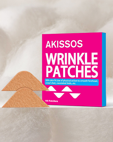 Akissos Wrinkle Patches 160 PCS Face Lift Tape DIY Multifunction Comfort Smooth Skin Solution for...