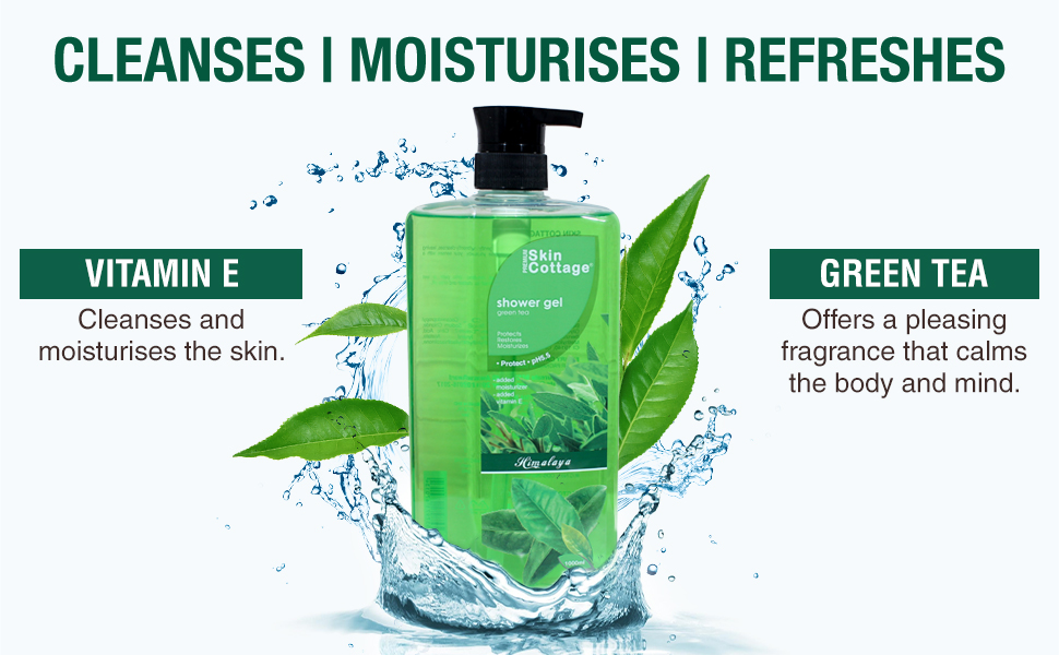 Skin Cottage Shower Gel Green Tea