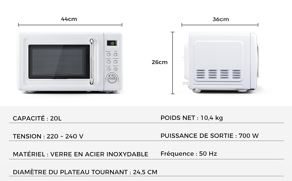 COSTWAY Four à Micro-ondes 20 L 700 W à Style Rétro, Avec 5 Niveaux De Puissance, 8 Cuissons Préprogrammées, Chauffage à 360°, Fonction De Dégivrage Et De Cuisson Automatique, Blanc 16 COSTWAY Four à Micro-ondes 20 L 700 W à Style Rétro, Avec 5 Niveaux De Puissance, 8 Cuissons Préprogrammées, Chauffage à 360°, Fonction De Dégivrage Et De Cuisson Automatique, Blanc -VIDAXL || Bosch || Whirlpool Soldes AAHKMJXYDAFdJAOAIMEbOAchlkWZ0oakZn uVZ0mPidMNbILvCvspZ4oG3fPgIqc1P26RdPiG8KHKUtblW5 ULKvLD1OHzwX jolGWPZGyLZfA 8FFJQNP5eepPEqRX4lX6sPMyWwfa1momWAoNPYYy 1Y 7GEhNofb2yfLZ6xO62OEKIPugPlQXTxqT 2j8JJvYUiaehErTQusFpa8YoXziLtQ