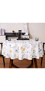 floral tablecloth