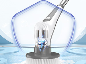 防水仕様の電動ブラシ 2段階スピード調節 電動お掃除ブラシ バスポリッシャー IPX8」の人気商品一覧