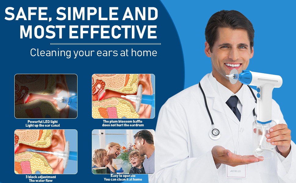 Ear Cleaning Machine for Ear Flush Kit