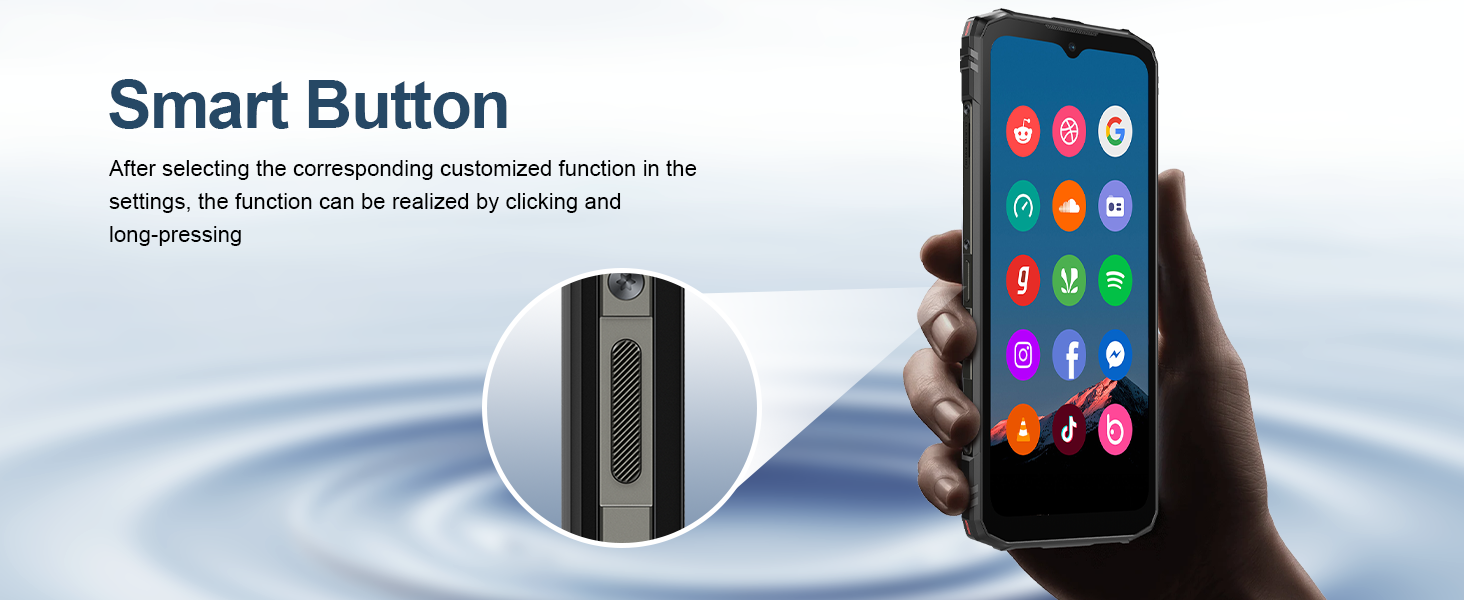 DOOGEE Blade 10 Rugged Smartphone(2024),Ultra-Thin Android 14 Unlocked Rugged Phone