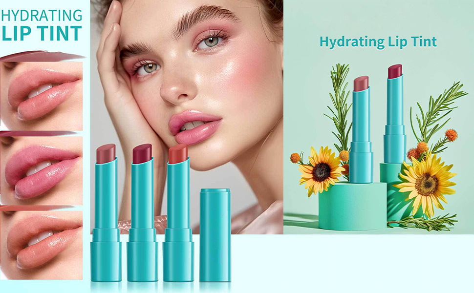 Colored Lipstick Model Application Demonstration