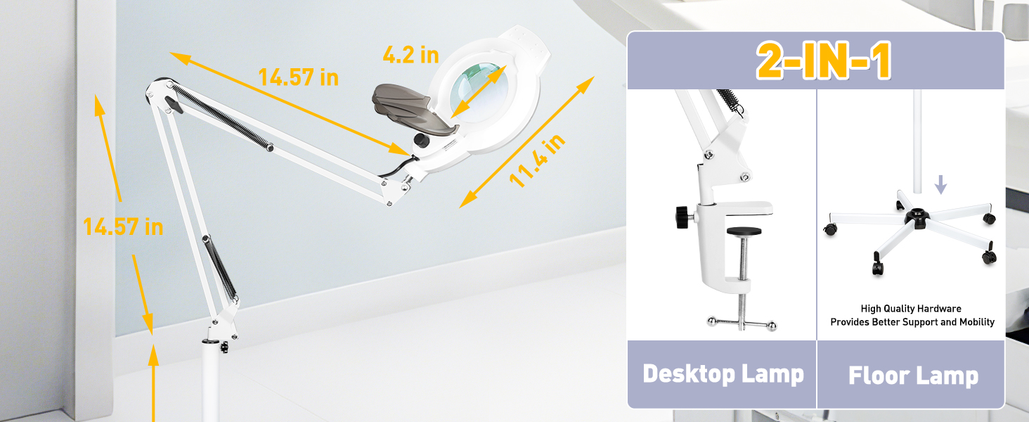 esthetician magnifying lamp magnifying lamp for esthetician swing arm floor lamp light magnifying