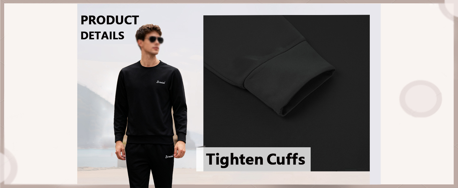 black track suit men