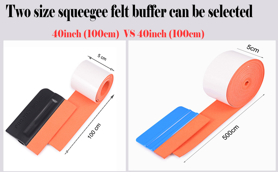 EHDIS Vinyl Squeegee Buffer for Squeegee Application Tool