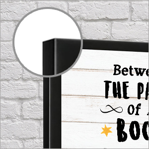 Book quotes framed posters 